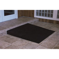 Complete Medical Wheelchairs & Accessories Transitions Modular Entry Mat Rubber Threshold Ramp, 2.5"