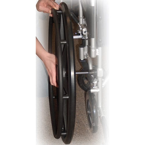 Complete Medical Wheelchairs & Accessories Poly-Fly Wheelchair/Transport Lightweight Comb Chair 18"