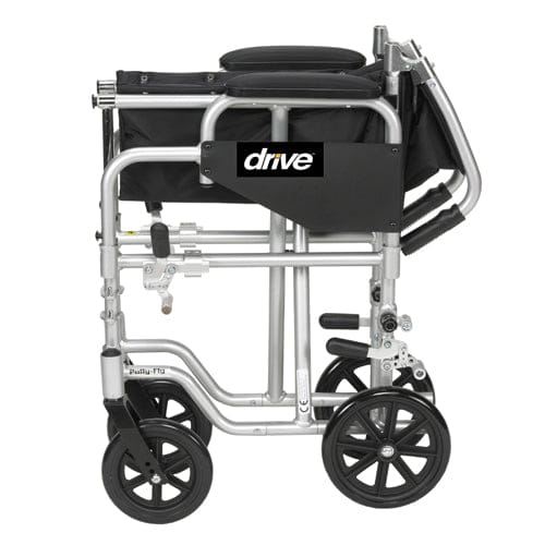 Complete Medical Wheelchairs & Accessories Poly-Fly Wheelchair/Transport Lightweight Comb Chair 18"