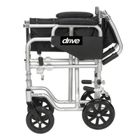 Complete Medical Wheelchairs & Accessories Poly-Fly Wheelchair/Transport Lightweight Comb Chair 18"