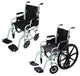 Complete Medical Wheelchairs & Accessories Poly-Fly Wheelchair/Transport Lightweight Comb Chair 20"