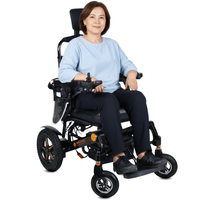 Fold & Travel Mobility Electric Wheelchair Thunderbolt Auto Recline