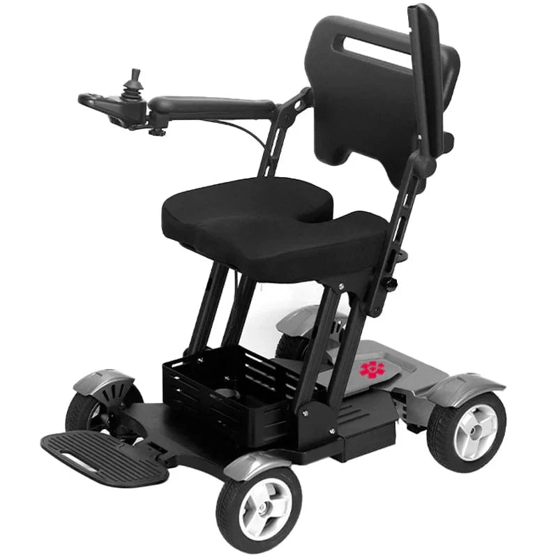 Fold & Travel Mobility Gray Titan Mobility Scooter Wheelchair Electric Wheel Chair