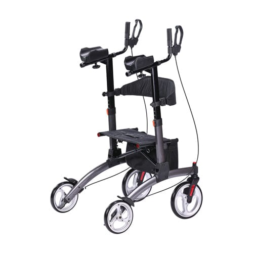 Complete Medical Mobility Products Elevate Upright Walker Gray