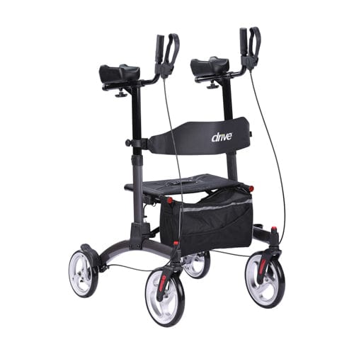 Complete Medical Mobility Products Elevate Upright Walker Gray