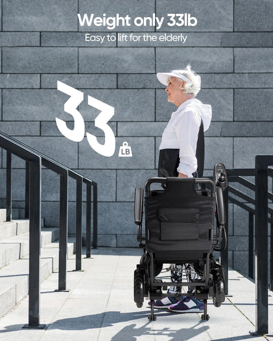 Airline Approved Foldable Lightweight Electric Wheelchair