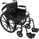 Complete Medical Wheelchairs & Accessories K2 Wheelchair 16"x16", Removbl Desk Arms,Swing Away Footrests