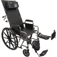 Complete Medical Wheelchairs & Accessories ProBasics Reclining Wheelchair 18"x16" Removable Desk Arms