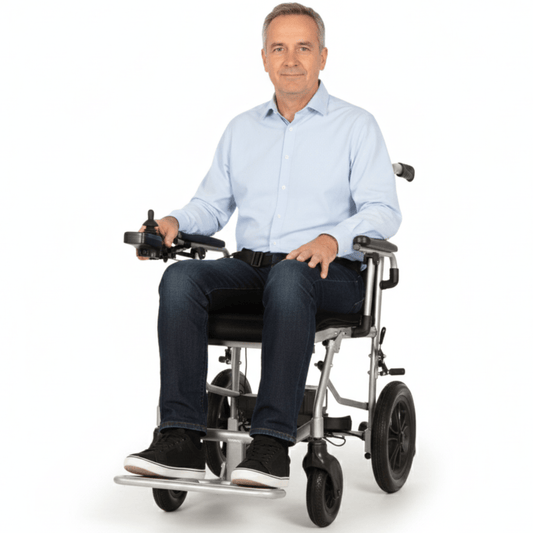 Fold & Travel Mobility Electric Wheelchair Lite Wanderer