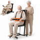 Fold & Travel Mobility accessibility equipment Caregiver-friendly Heavy-Duty 440lbs 4-Wheel Non-Slip Electric Lift Chairs for Elderly