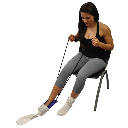 Complete Medical Aids to Daily Living Get Your Sock On Sock Aid Formed w/Foam Handles