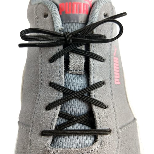 Complete Medical Aids to Daily Living Fit To Be Tied Shoe Laces Elas-Black 24" pr