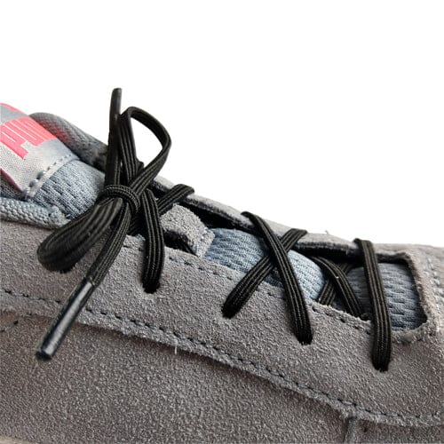 Complete Medical Aids to Daily Living Fit To Be Tied Shoe Laces Elas-Black 24" pr