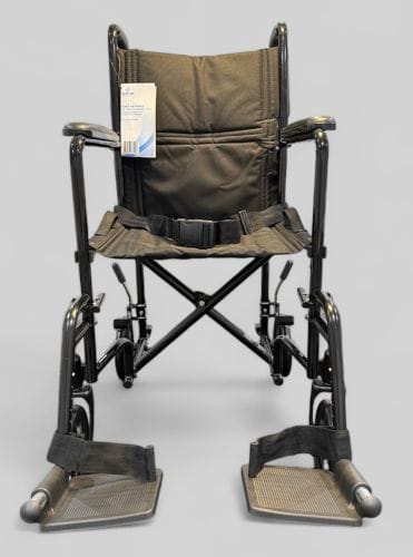 Complete Medical Wheelchairs & Accessories ROLL WITH ME 19" Steel Transport Wheelchair