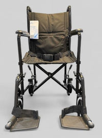 Complete Medical Wheelchairs & Accessories ROLL WITH ME 19" Steel Transport Wheelchair
