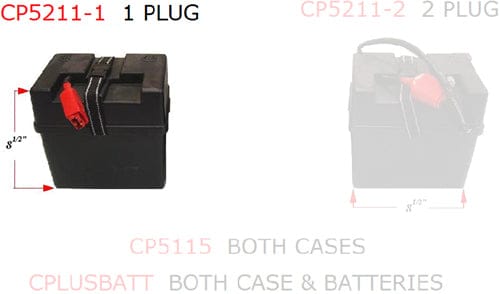 Complete Medical Wheelchairs & Accessories Battery Box only for Cirrus Plus, One Cable