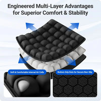 Fold & Travel Mobility accessibility equipment Portable Wheelchair Cushions & Travel Airplane Seat Cushion