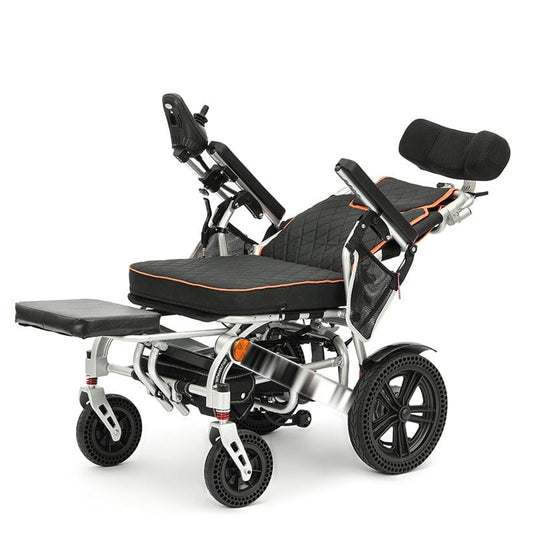 Fold & Travel Mobility WHEELCHAIR PANTHER- Electric Wheelchair for Adults, All Terrain Lightweight Foldable Wheelchairs