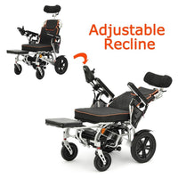 Fold & Travel Mobility WHEELCHAIR PANTHER- Electric Wheelchair for Adults, All Terrain Lightweight Foldable Wheelchairs