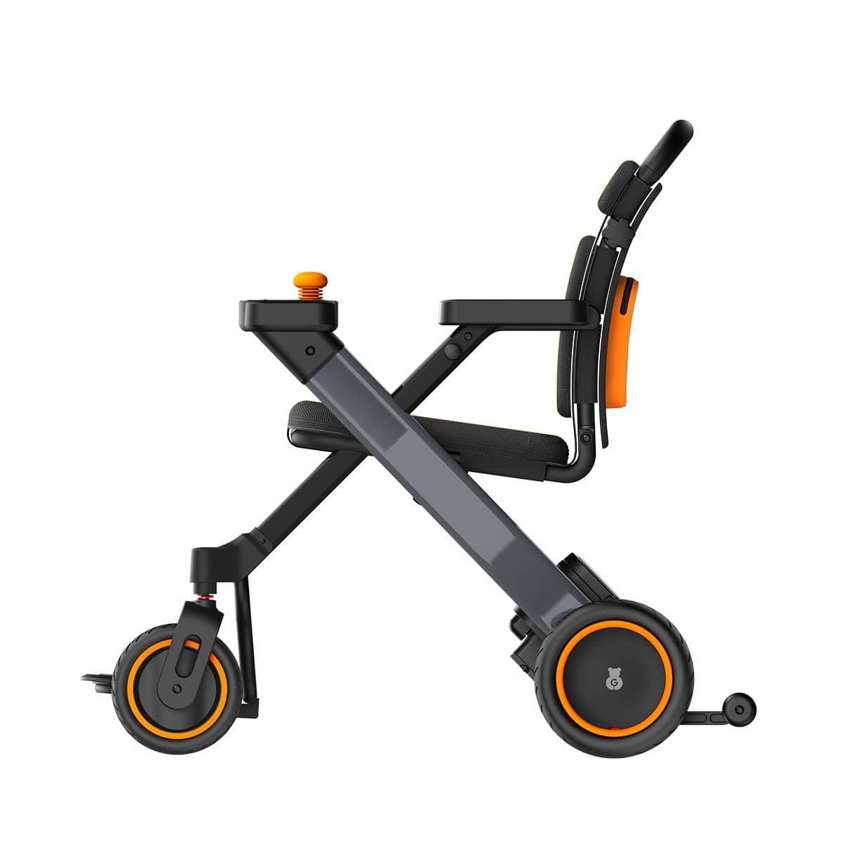 Fold & Travel Mobility Wheelchair Electric Wheelchair with Smart Walking Support | W1