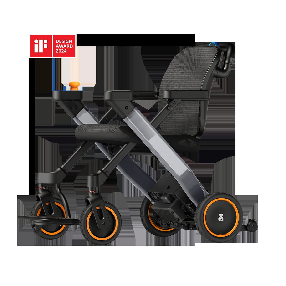 Fold & Travel Mobility Wheelchair Cert Refurbished 3-in-1 W3 – Power Assist & Smart Walking Aid