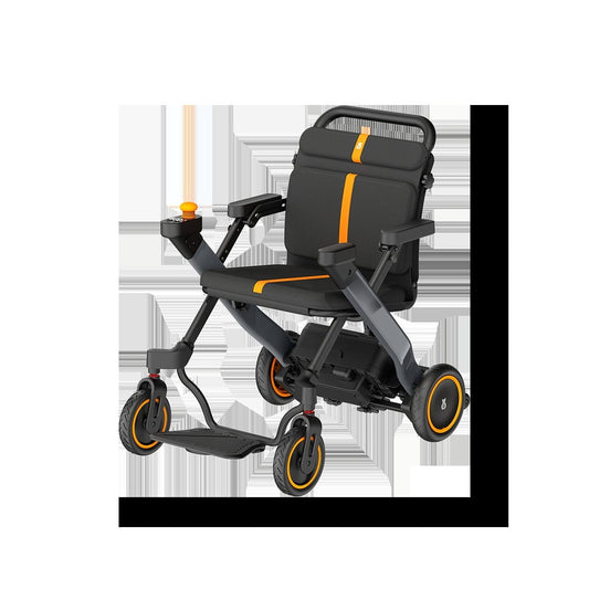 Fold & Travel Mobility Wheelchair Electric Wheelchair with Smart Walking Support | W1