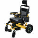 Fold & Travel Mobility Electric Wheelchair Mammoth EX 22" Electric Adult Wheelchair AR Gold