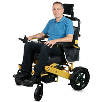 Fold & Travel Mobility Electric Wheelchair Mammoth EX 22" Electric Adult Wheelchair AR Gold
