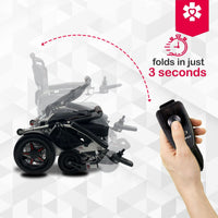 Fold & Travel Mobility Electric Wheelchair Mammoth EX Auto Fold Electric Wheelchair