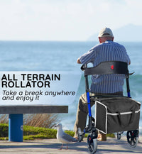 Fold & Travel Mobility Rollator Walker EasyCarryMate Rollator