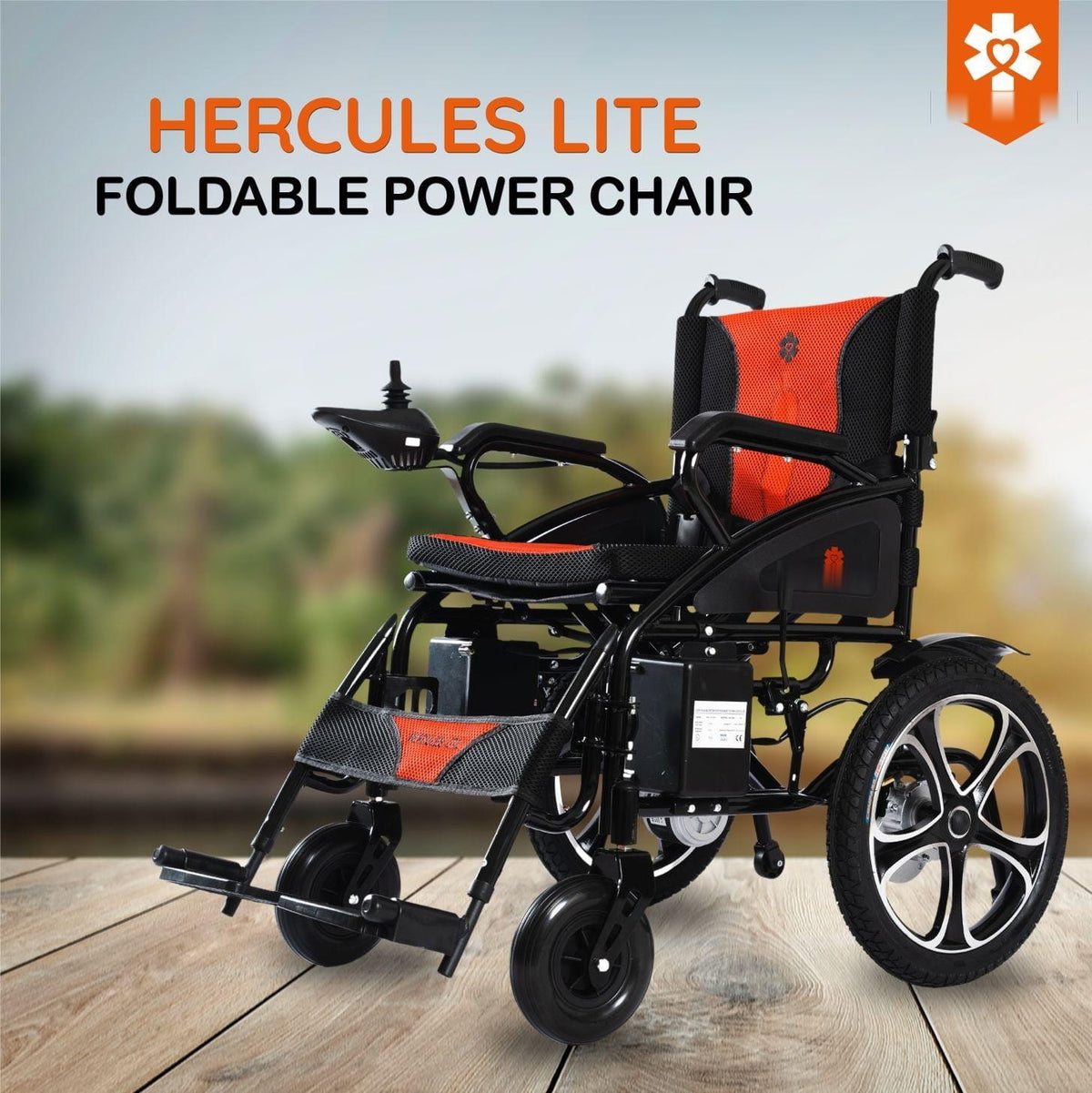 Fold & Travel Mobility Electric Wheelchair Refurbished Hercules Lite