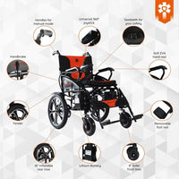 Fold & Travel Mobility Electric Wheelchair Refurbished Hercules Lite