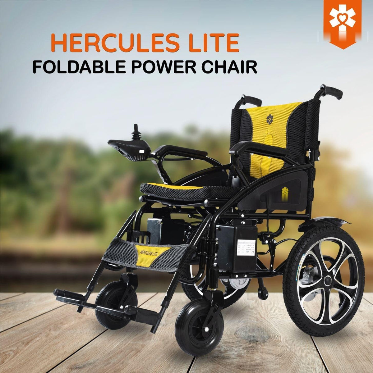 Fold & Travel Mobility Electric Wheelchair Refurbished Hercules Lite