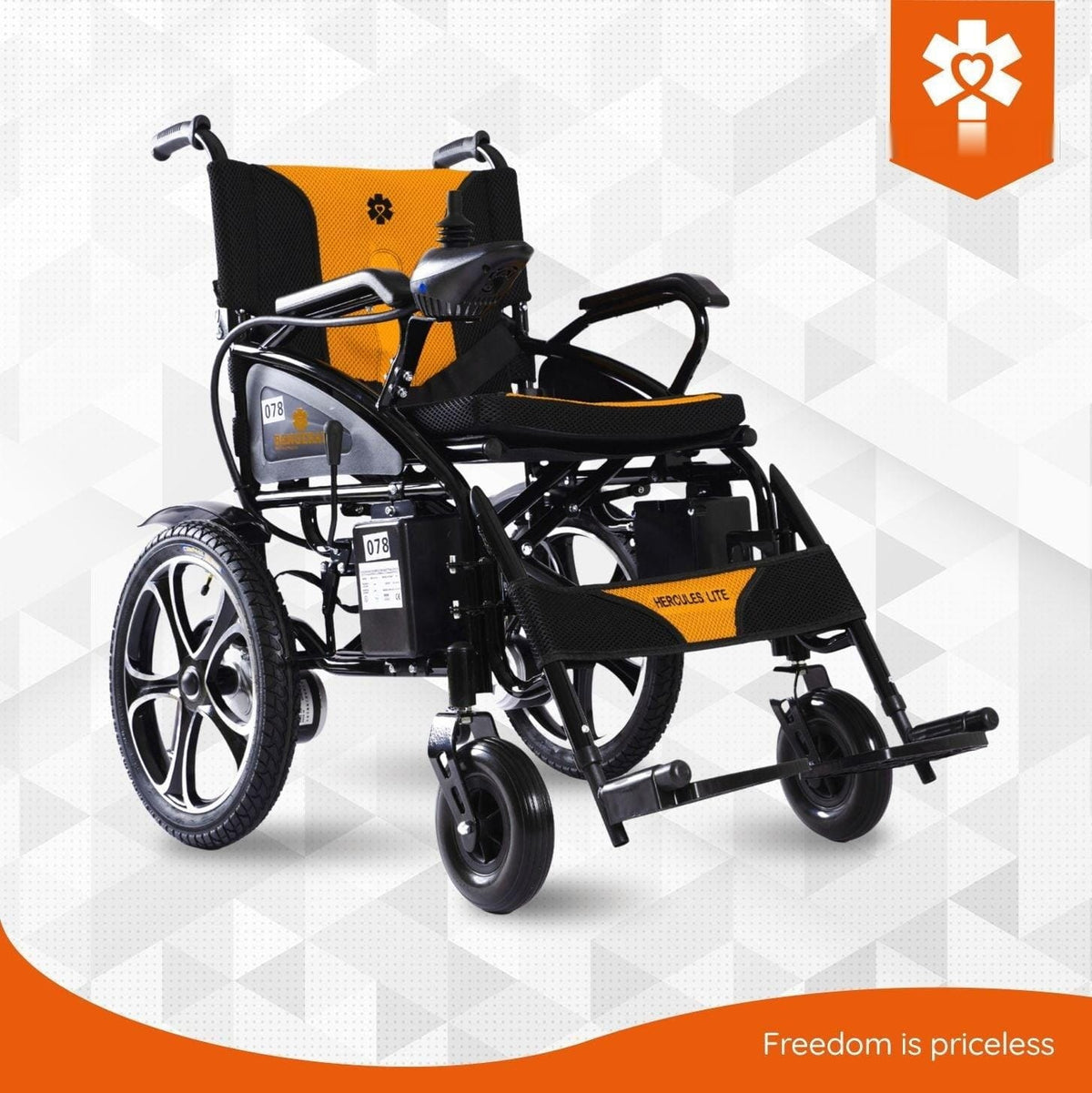 Fold & Travel Mobility Electric Wheelchair Refurbished Hercules Lite