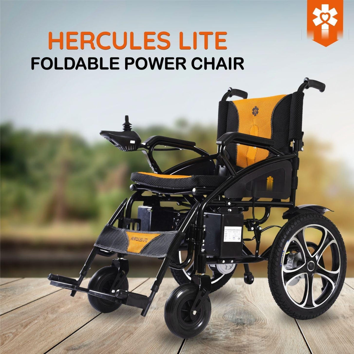 Fold & Travel Mobility Electric Wheelchair Refurbished Hercules Lite