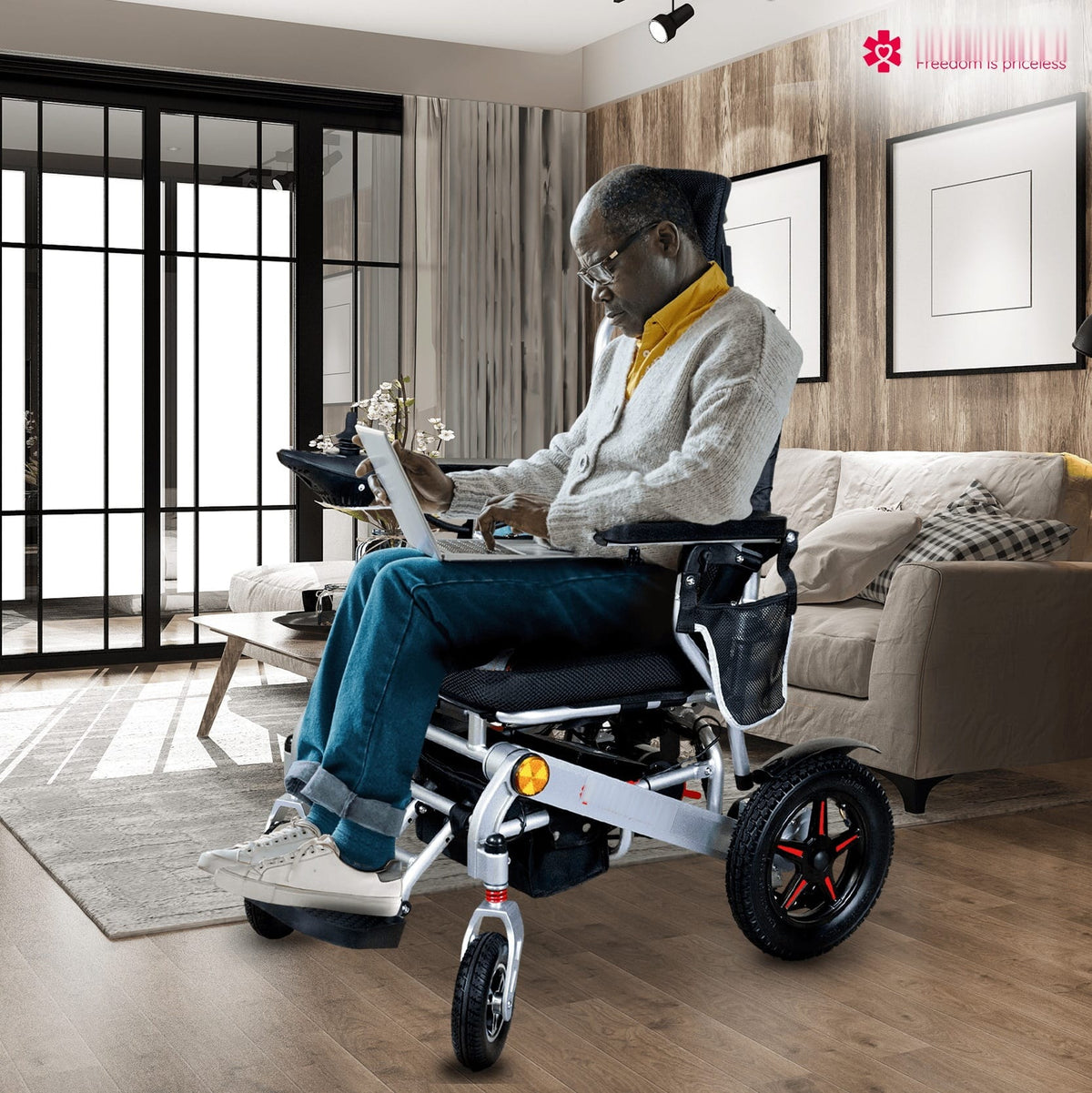 Fold & Travel Mobility Electric Wheelchair Refurbished Thunderbolt