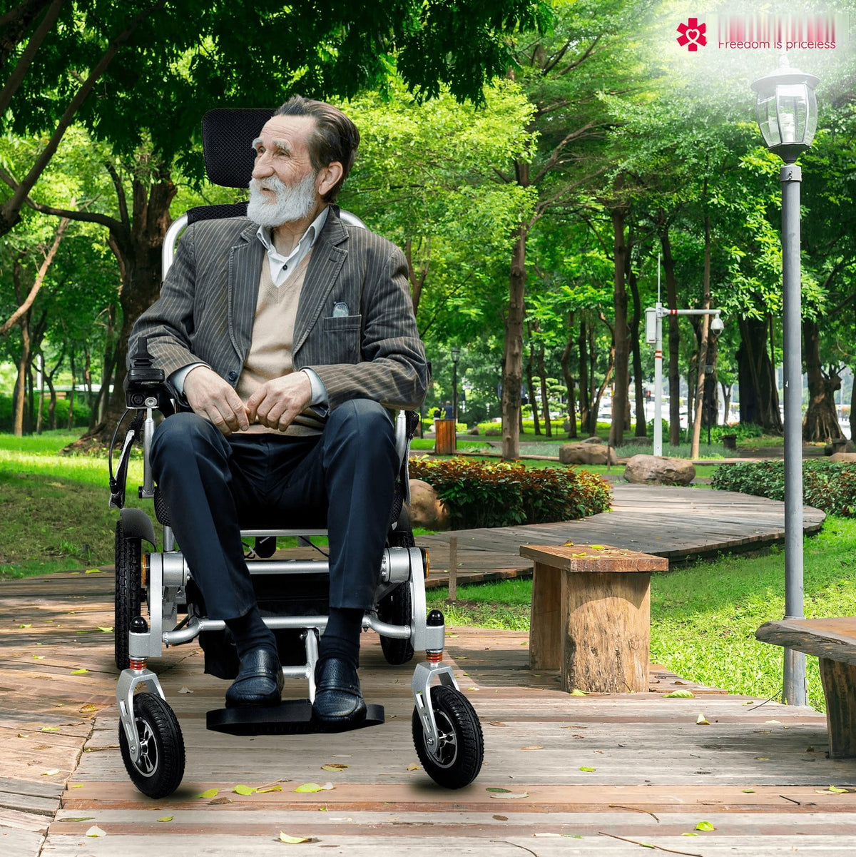 Fold & Travel Mobility Electric Wheelchair Refurbished Thunderbolt