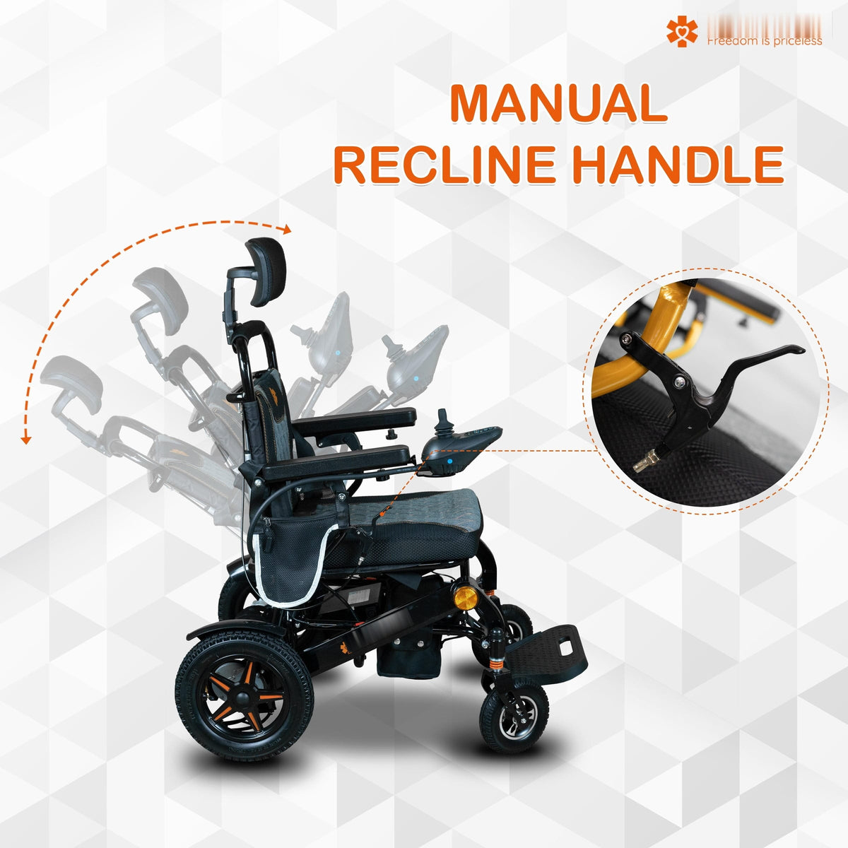 Fold & Travel Mobility Electric Wheelchair Refurbished Thunderbolt