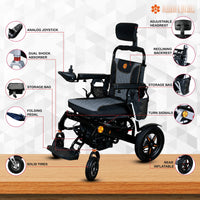 Fold & Travel Mobility Electric Wheelchair Refurbished Thunderbolt