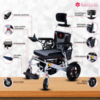 Fold & Travel Mobility Electric Wheelchair Refurbished Thunderbolt
