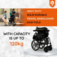 Fold & Travel Mobility Electric Wheelchair Hercules Lite