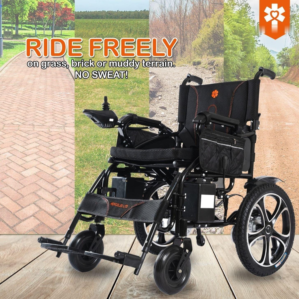 Fold & Travel Mobility Electric Wheelchair Hercules Lite