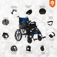 Fold & Travel Mobility Electric Wheelchair Hercules Lite