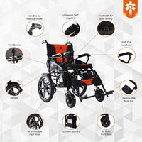 Fold & Travel Mobility Electric Wheelchair Hercules Lite