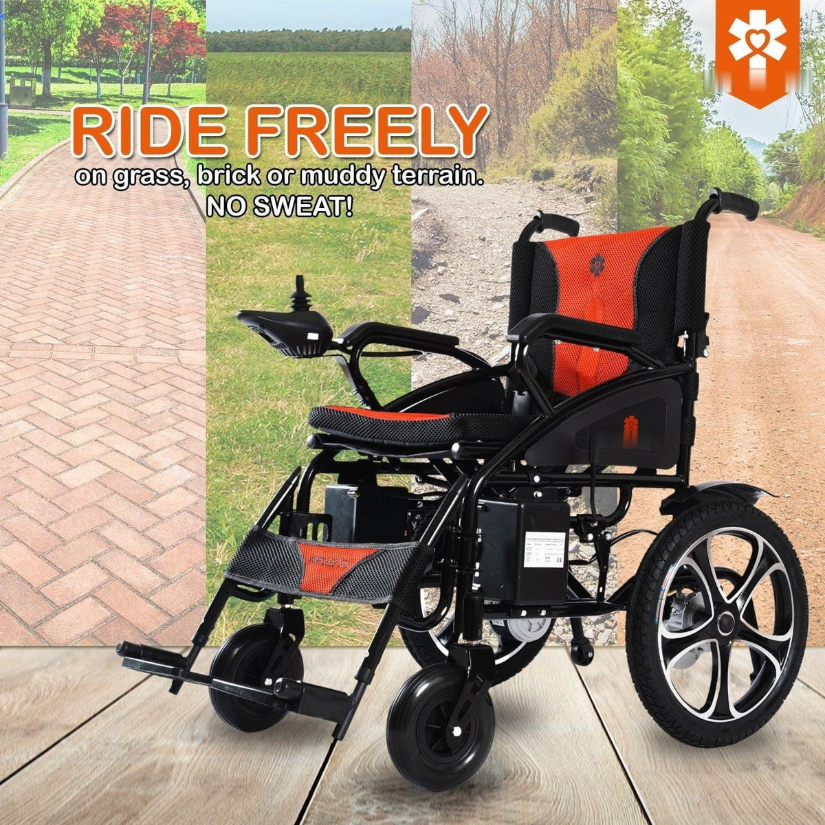 Fold & Travel Mobility Electric Wheelchair Hercules Lite