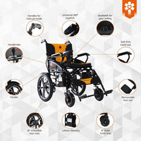 Fold & Travel Mobility Electric Wheelchair Hercules Lite