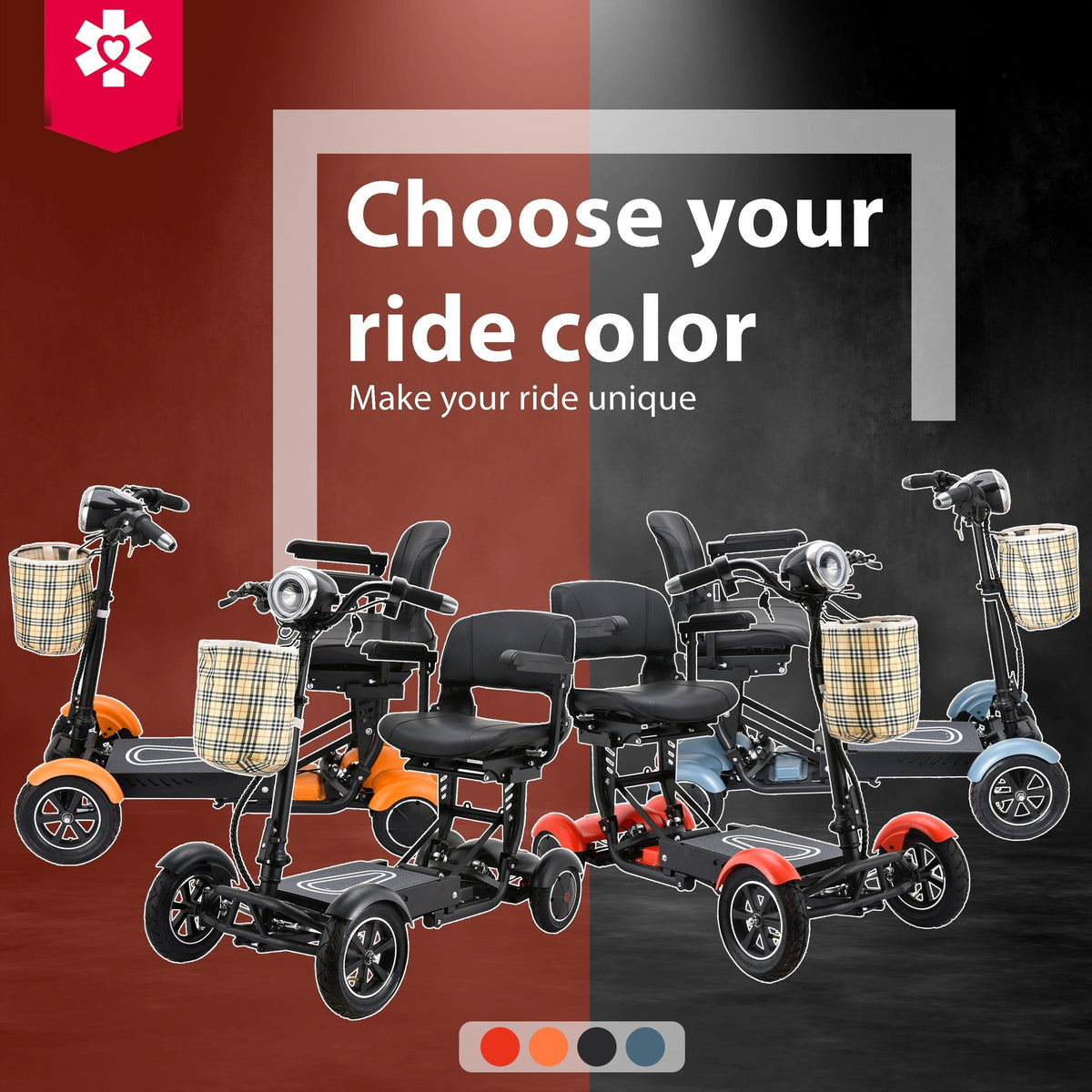 Fold & Travel Mobility Mobility Scooter Dragon Mobile EX