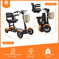 Fold & Travel Mobility Mobility Scooter Dragon Mobile EX