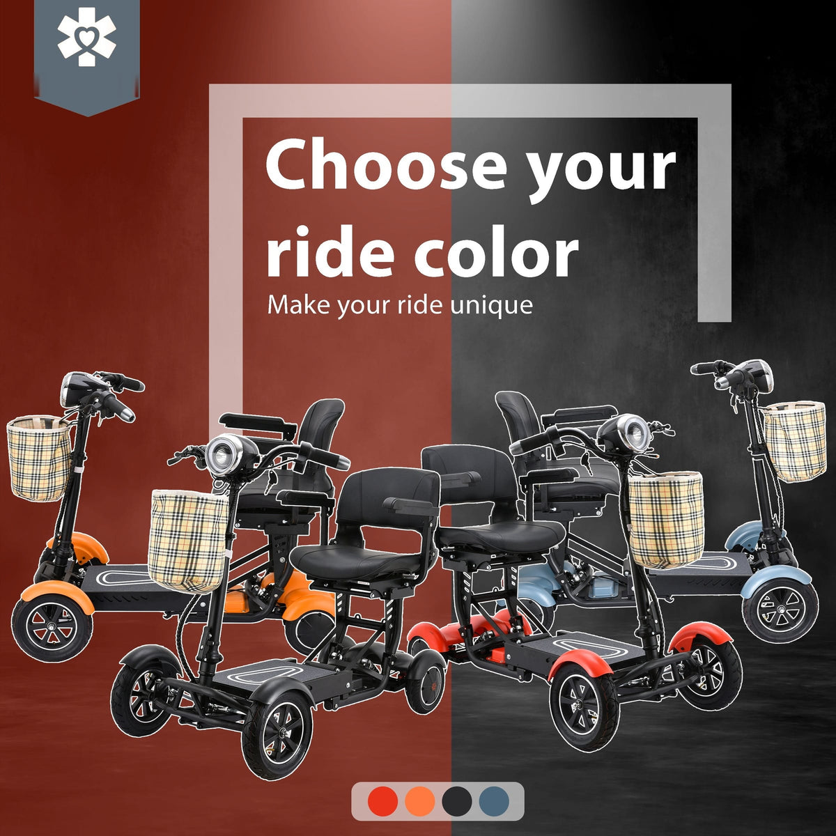 Fold & Travel Mobility Mobility Scooter Dragon Mobile EX
