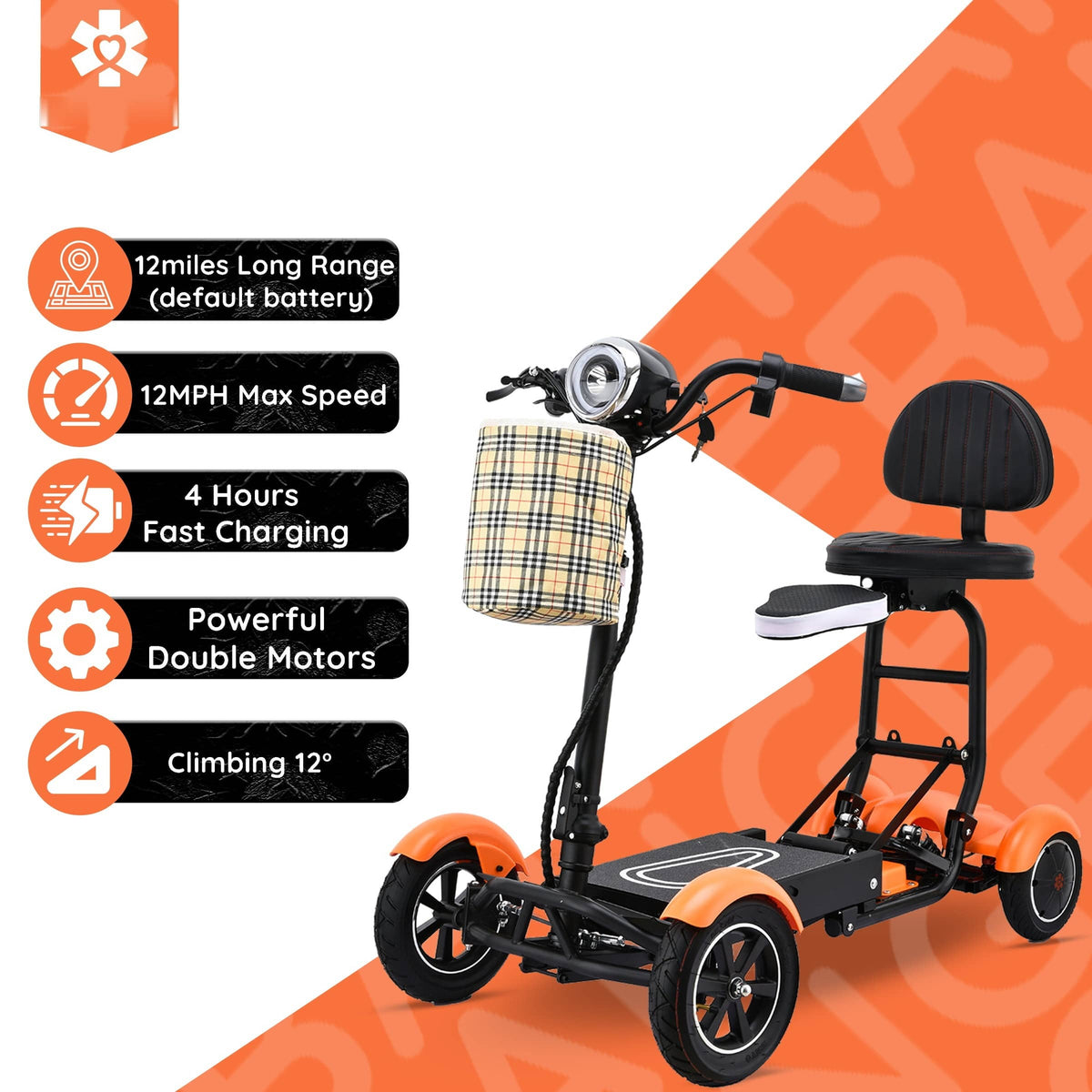 Fold & Travel Mobility Mobility Scooter Dragon Mobile
